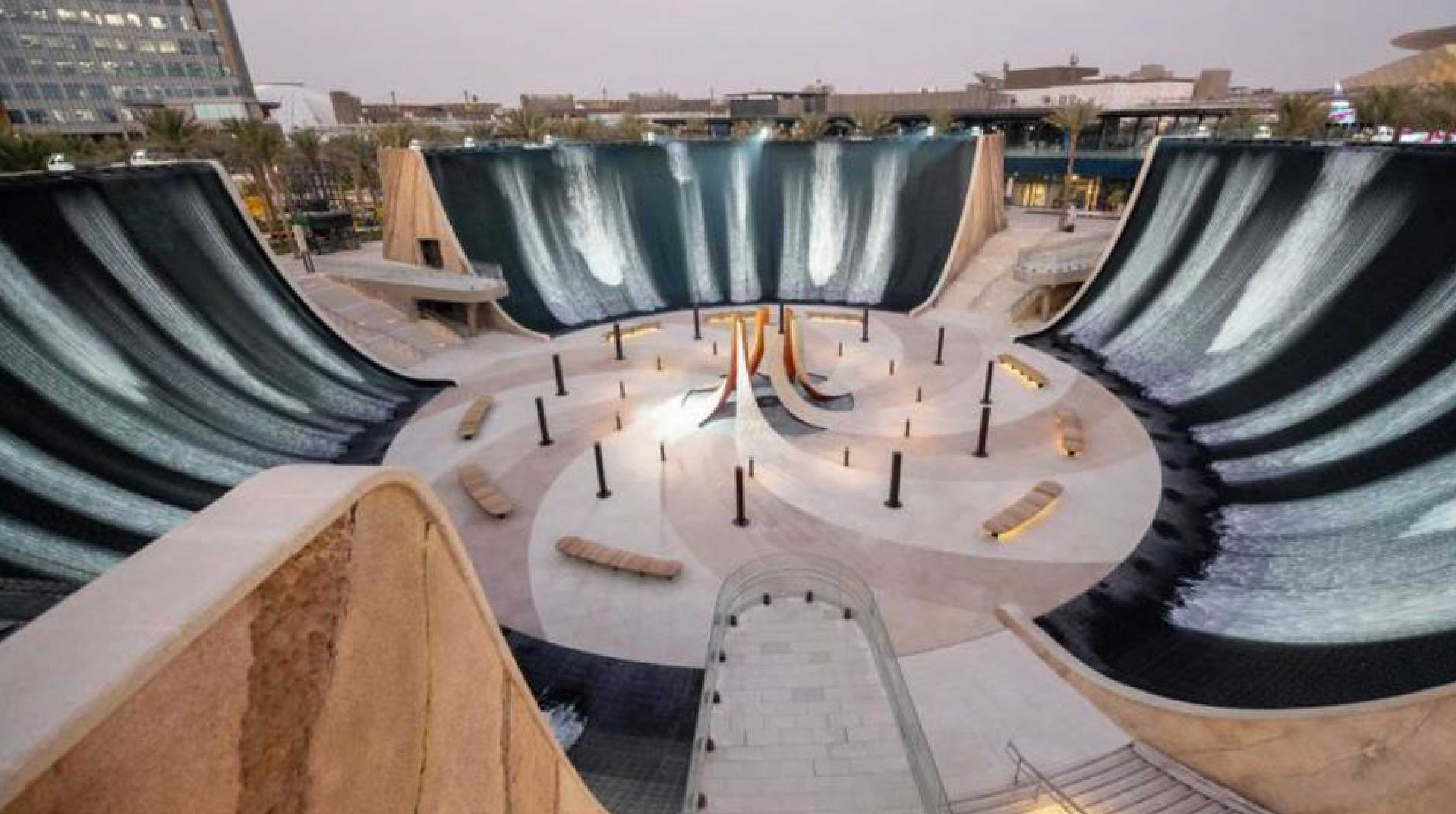 SURREAL WATERFALLS - DUBAI EXPO